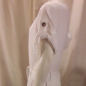 Elegant White Women's Dress